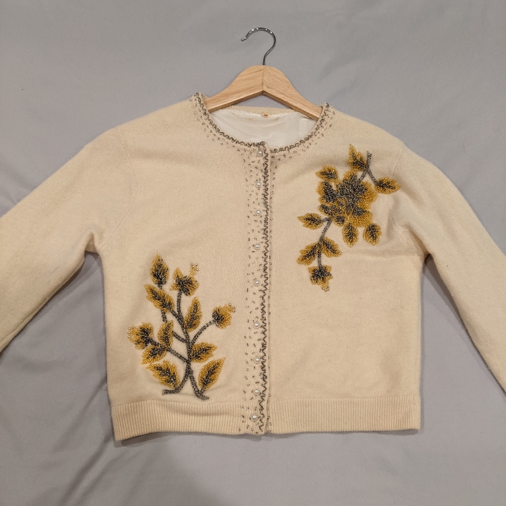 Vintage 1960s cashmere cardigan
